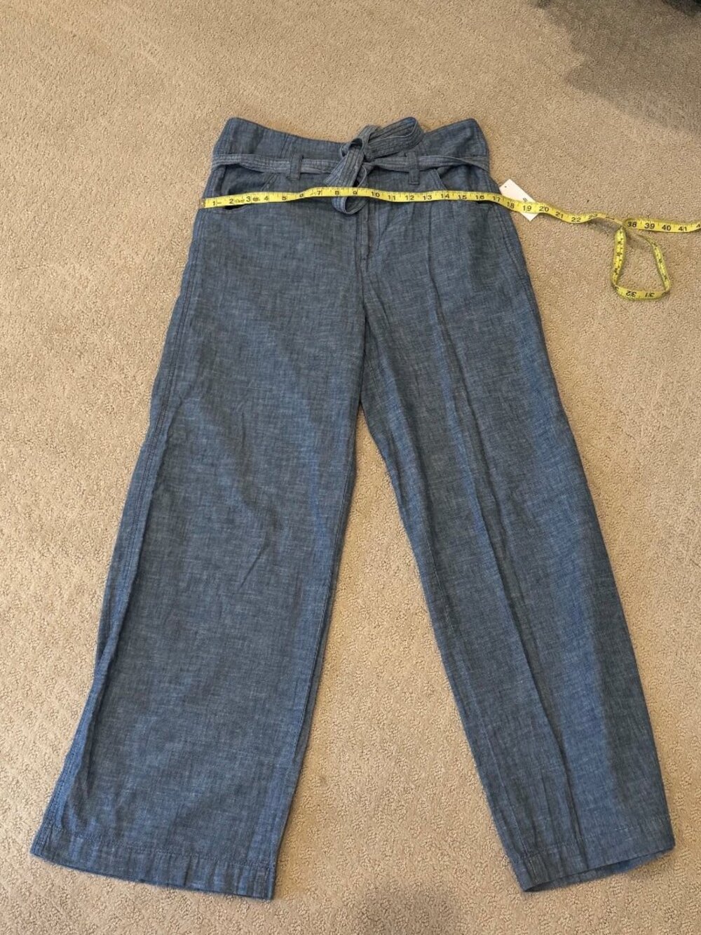NWT: GAP Factory - Blue Wide Leg Pants - Size 6